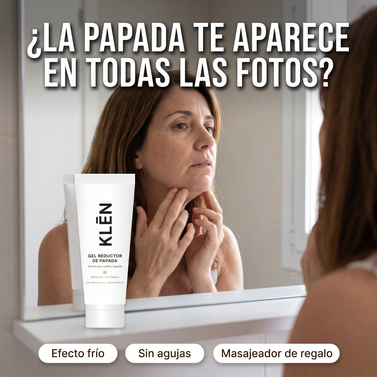 KLĒN Gel Reductor de Papada