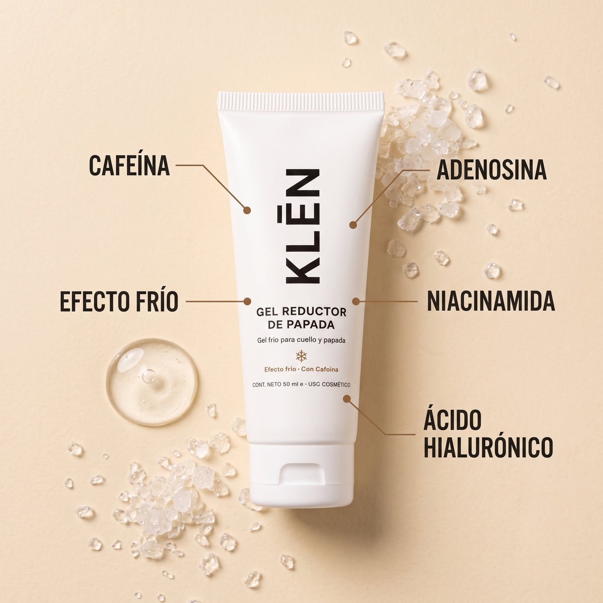 KLĒN Gel Reductor de Papada